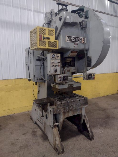 60 TON MINSTER #6 OBI PUNCH PRESS, 3" STROKE : STOCK 15709