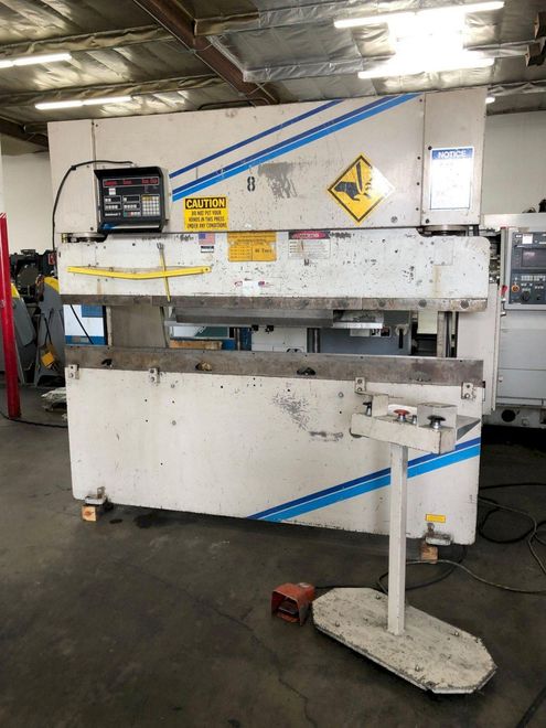 60 Ton x 8' Wysong MTH-6096 Hydraulic CNC Press Brake