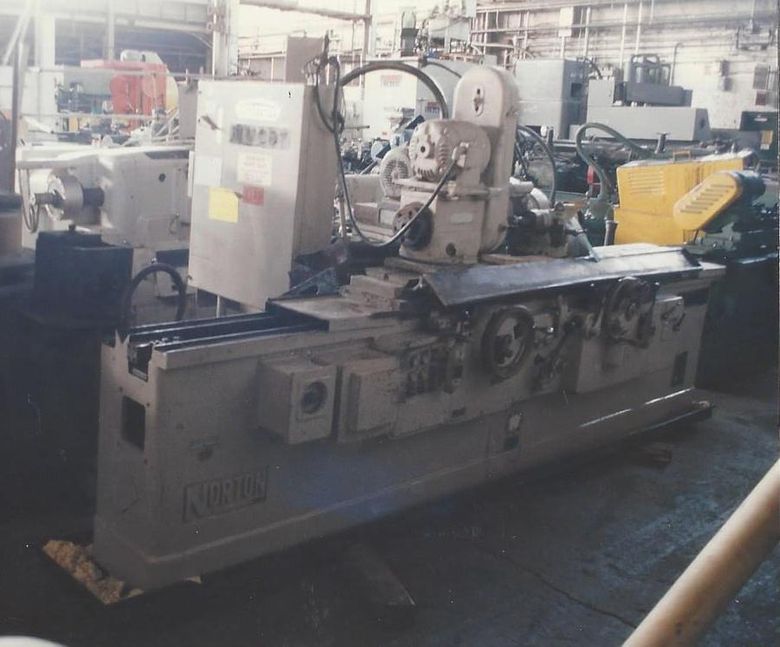 12" X 48" NORTON UNIVERSAL CYLINDRICAL GRINDER:  STOCK #5724