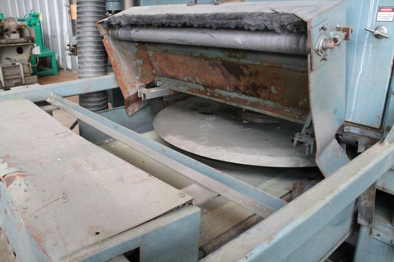 36' AMADA WET BELT METAL DEBURRING MACHINE: STOCK #16817