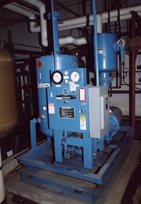 50 HP QUINCY WATER COOLED VACUUM PUMP: STOCK #50274