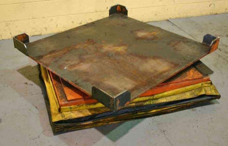 4000 LB KNIGHT ROTARY AIR LIFT TABLE: STOCK #50902