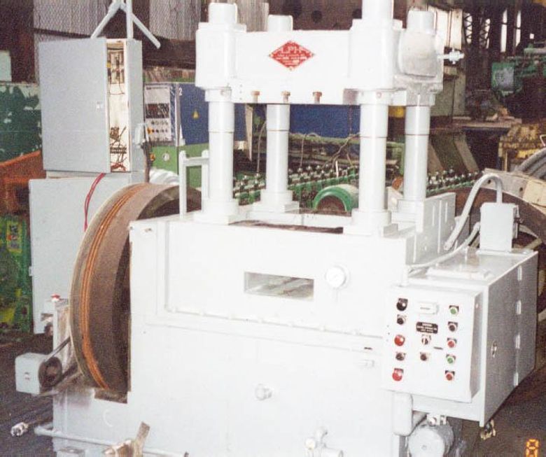 MODEL 100-24-18 ALPHA 4-POST PRESS TYPE CUT-OFF: STOCK #51693