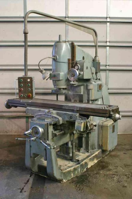 POLAMCO MODEL #4 VERTICAL MILL:  STOCK #52634