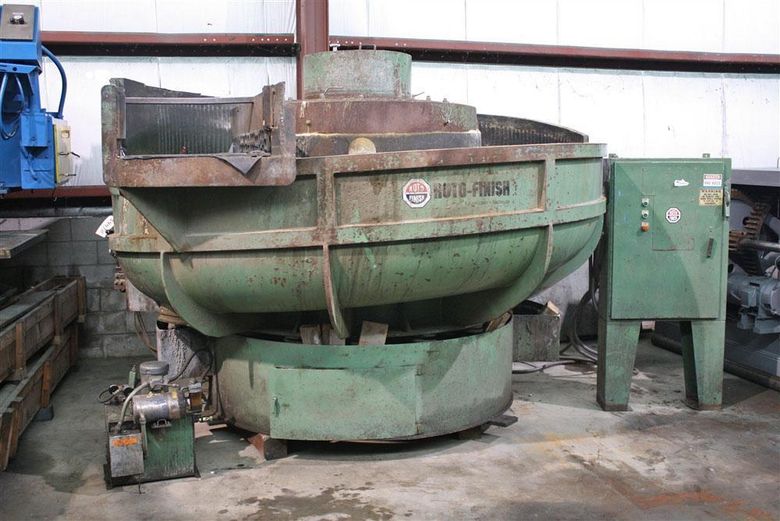 100 CUBIC FOOT HAMMOND ROTOFINISH VIBRATORY FINISHER: STOCK 54478
