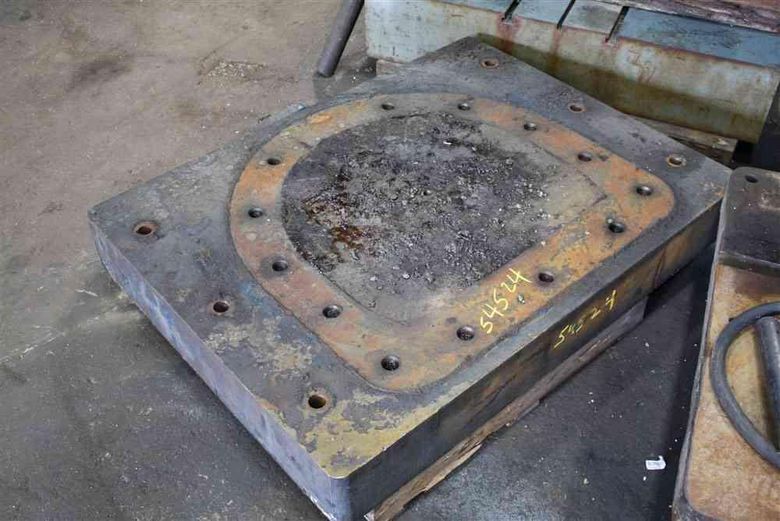 48' X 36' X 6' SOLID STEEL BOLSTER PLATE:  STOCK #54524