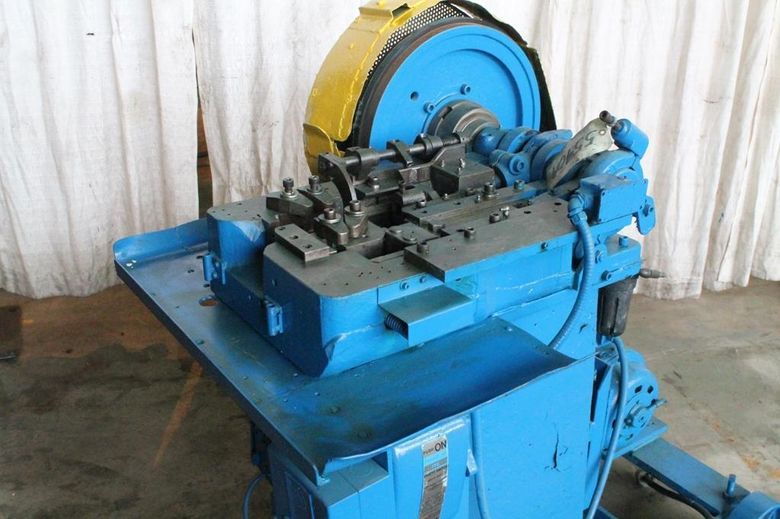 ROBERTS SINGLE STROKE END FORMING PRESS: STOCK# 55409