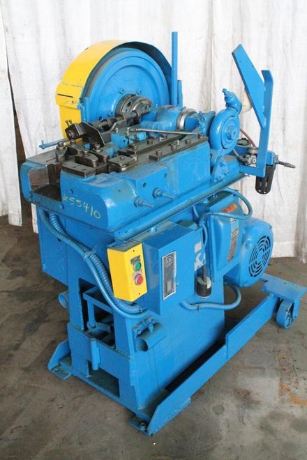 ROBERTS SINGLE STROKE END FORMING PRESS: STOCK# 55410