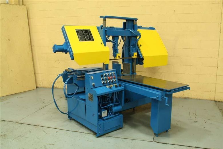 15" X 15" W F WELLS AUTOMATIC FEED HORIZONTAL BANDSAW: STOCK 56260