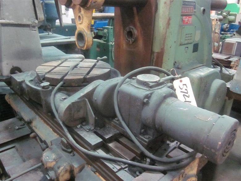 20' GRAHAM VARIABLE SPEED POWERED ROTARY TABLE: STOCK 57210