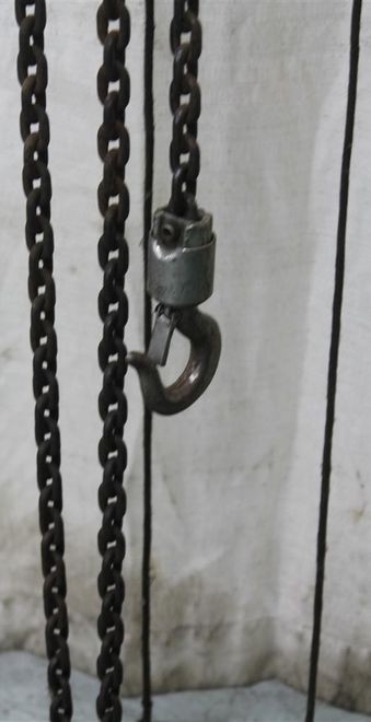 1000 LBS YALE MIDGET KING ELECTRIC CHAIN HOIST:  STOCK #57860