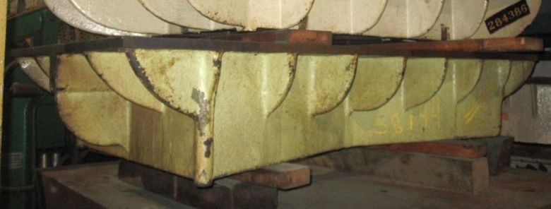 60' X 30' X  CAST IRON SURFACE PLATE: STOCK #10745