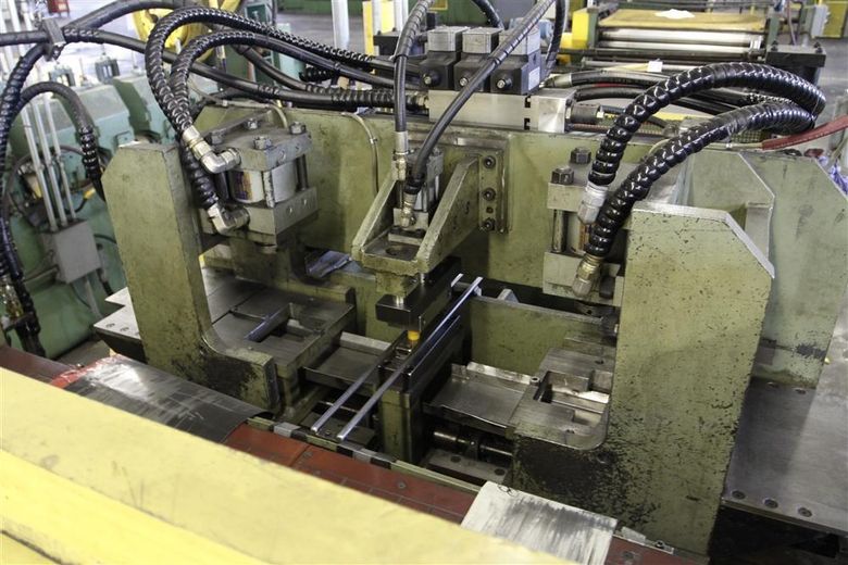 12' X 48' ROMAC TRAVELING PRE NOTCH PRESS: STOCK 58765