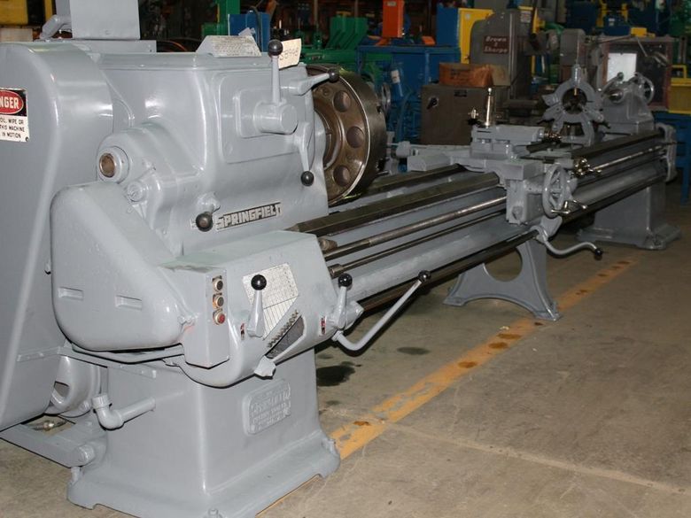 32" X 132" SPRINGFIELD ENGINE LATHE: STOCK #58998