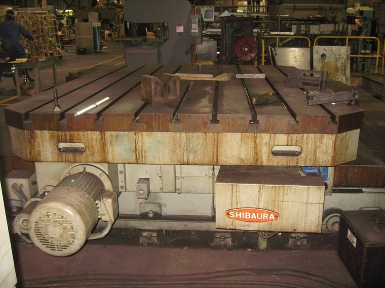 78' X 98' SHIBUARA POWER ROTARY TABLE: STOCK #59051