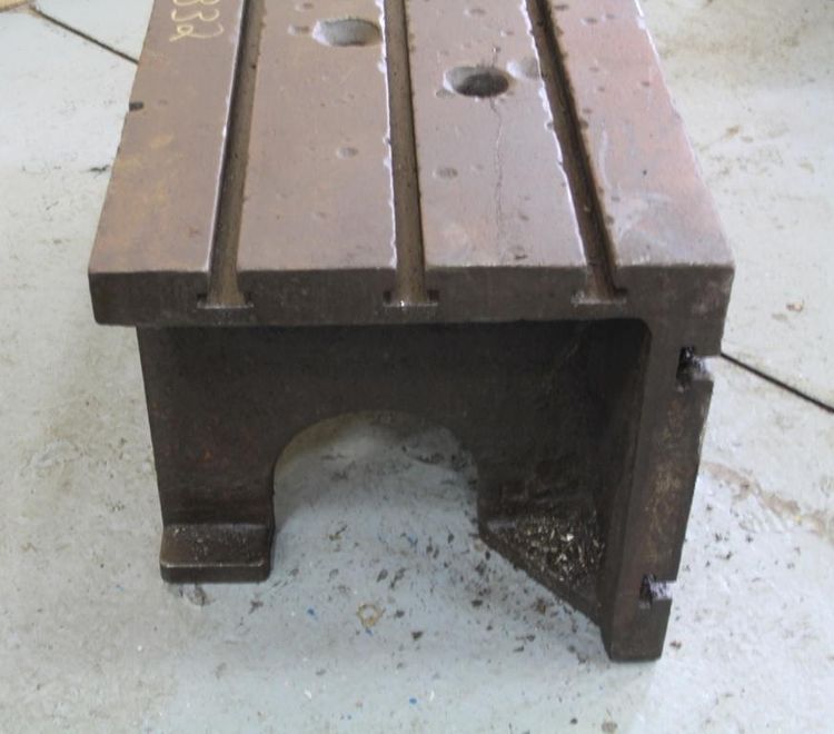 48' X 24' X 22' T SLOTTED BOX TABLE: STOCK #59836