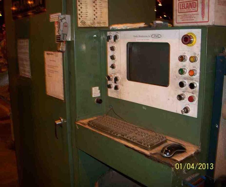 1-9/16' x 40' #HD-145 FRANKLIN CNC 3-SPINDLE DRILL LINE: STOCK #62388