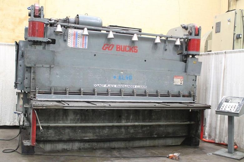 12' X 1/2" CINCINNATI HYDRAULIC POWER SQUARING SHEAR: STOCK #62406