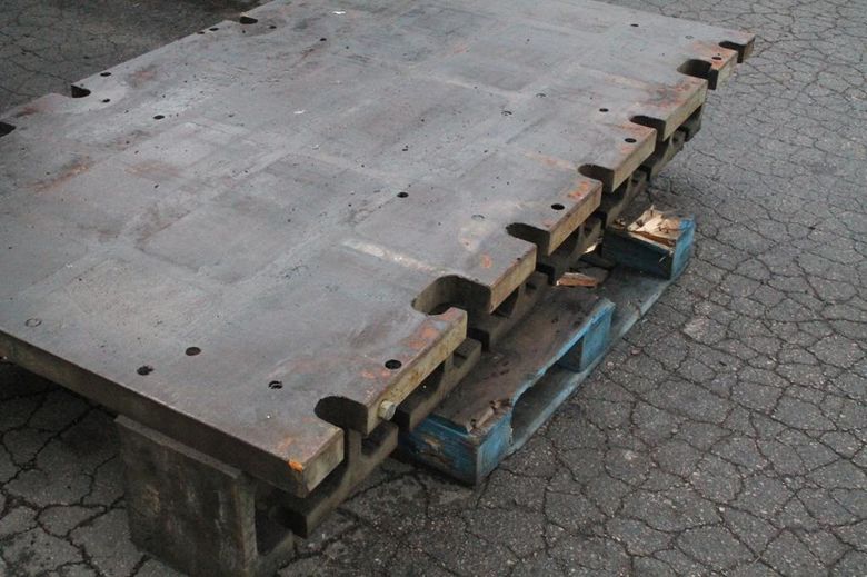 72' X 48' X 2' BOLSTER PLATE:  STOCK #62412