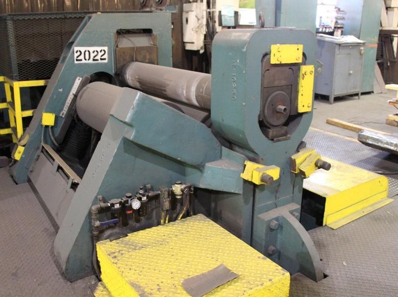 4' X 1-11/16' BERTSCH INITIAL PINCH PLATE ROLL:  STOCK #62696