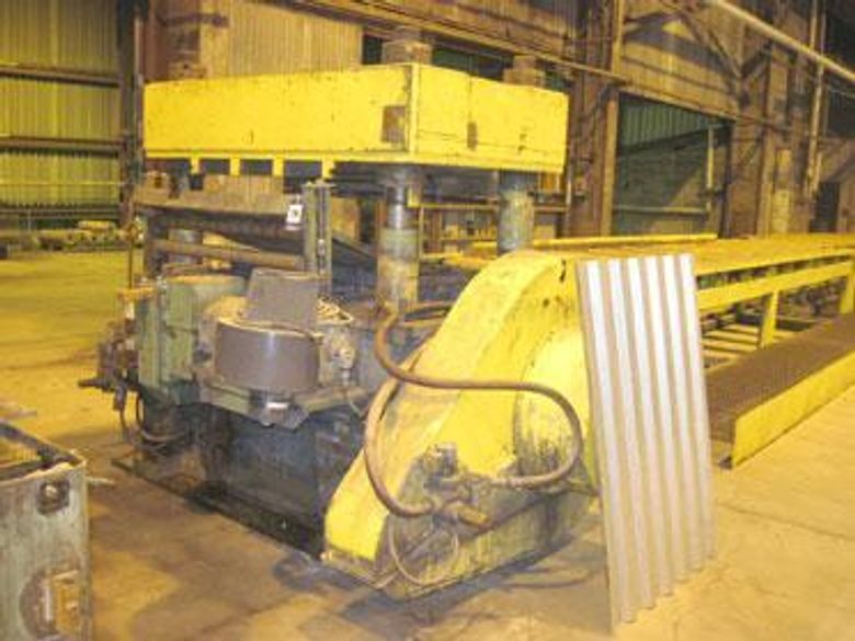 125 TON METFORM 4-POST CUTOFF PRESS: STOCK #59901