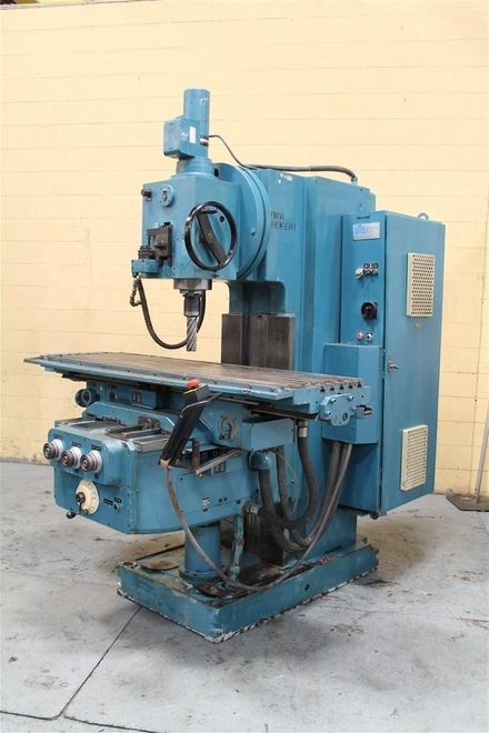 HECKERT FSS 400/S VERTICAL MILL: STOCK #61355