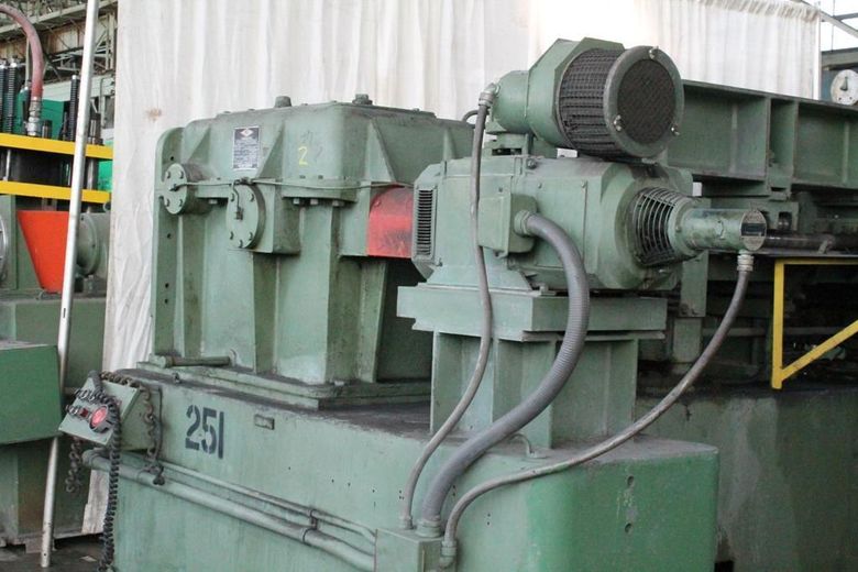 48' X 16 GA MCKAY 7-ROLL BACKED UP STRAIGHTENER : STOCK #64602