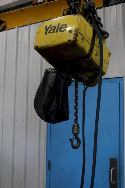 1/2 TON YALE CHAIN HOIST: STOCK #65764
