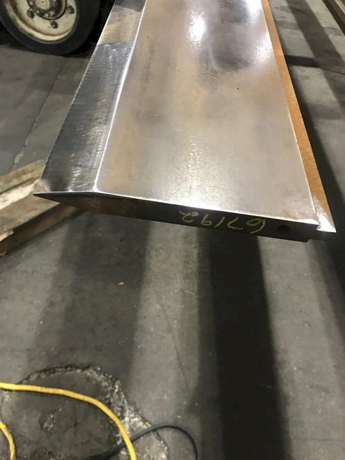 192' X 9 1/2' X 1' TOP BRAKE DIE: STOCK # 67192