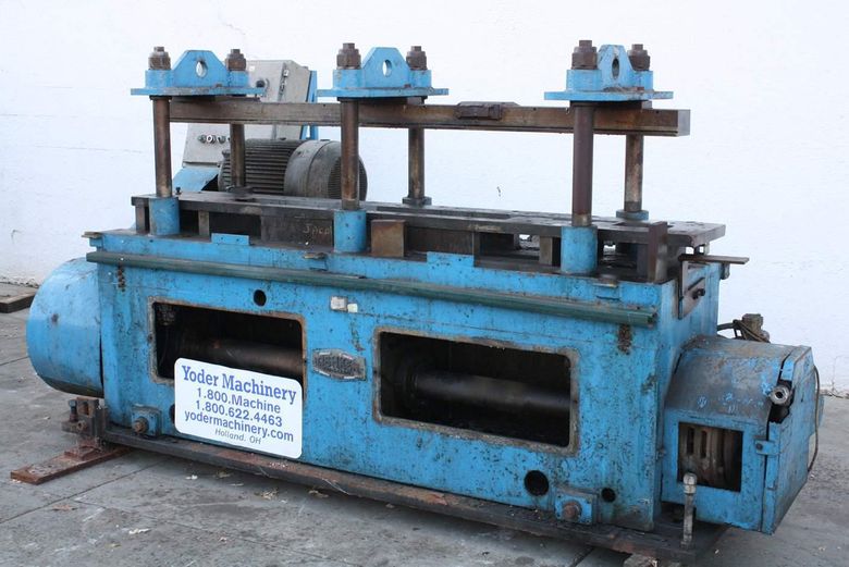 TISHKEN 80 TON 6 POST CUTOFF PRESS:  STOCK #67388