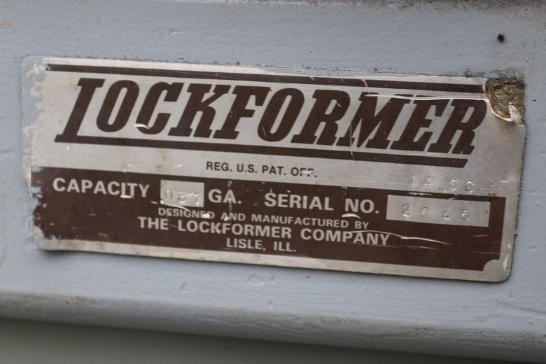 14 STAND x 1.25' LOCKFORMER ROLLFORMER: STOCK #68870