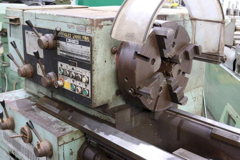 24" X 190" TOS MODEL SUS63 ENGINE LATHE: STOCK #71120
