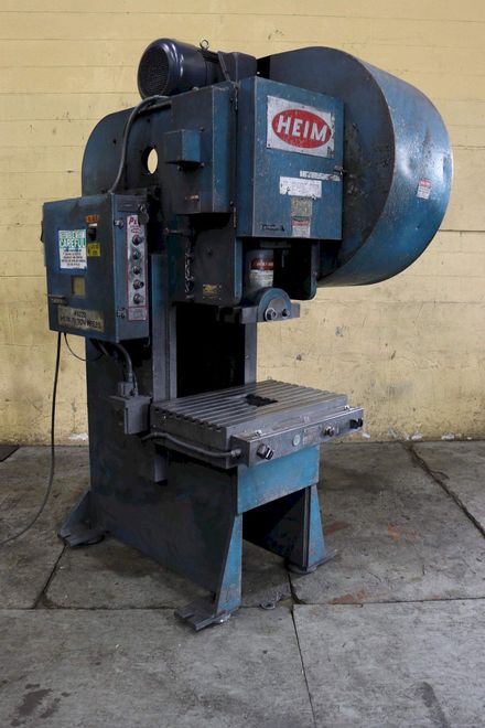 70 TON HEIM GAP FRAME SINGLE CRANK PRESS: STOCK #73274