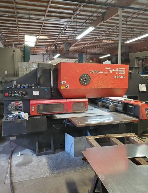 33 Ton Amada Pega 345 King CNC Turret Punch