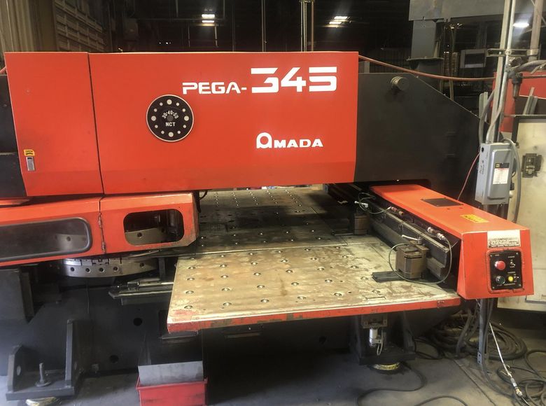 33 Ton Amada Pega 345 Queen CNC Turret Punch