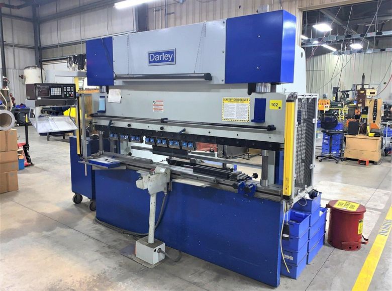 Darley 80-Ton x 100" Hydraulic Brake