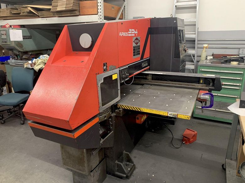 22 Ton Amada Aries 224 CNC Turret Punch
