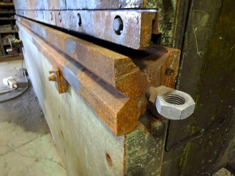 12' 6-1/4" x 6-1/4" 4 WAY PRESS BRAKE DIE:  STOCK #73726