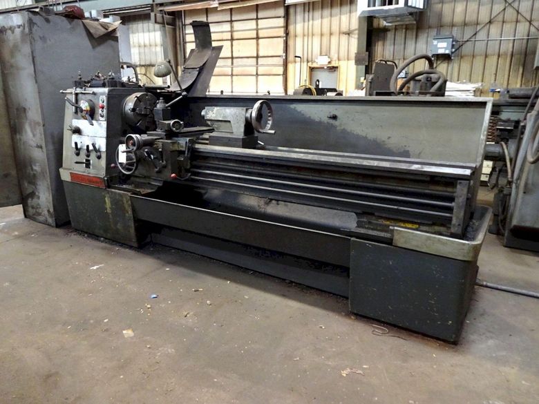 17" X 80" CLAUSING COLCHESTER ENGINE LATHE: STOCK #73721