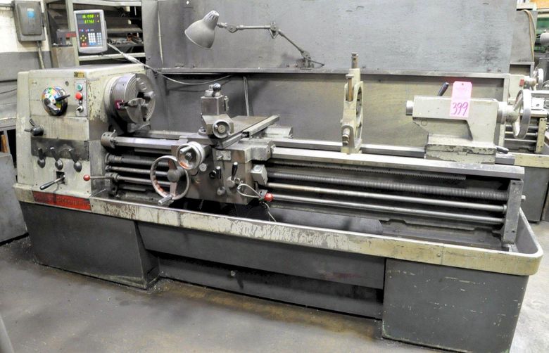 17" X 60" CLAUSING COLCHESTER ENGINE LATHE: STOCK #73741