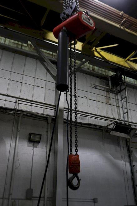 2 TON C & M ELECTRIC CHAIN HOIST: STOCK #73525