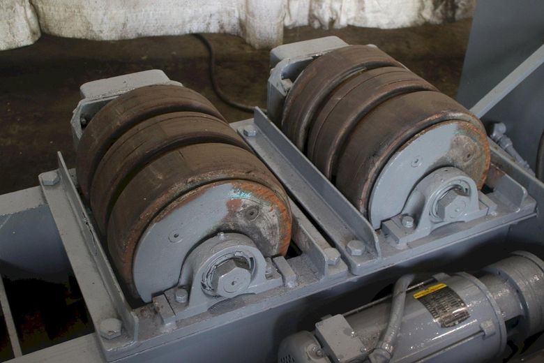 20 TON SET OF ARONSON  TANK TURNING ROLLS: STOCK #73521