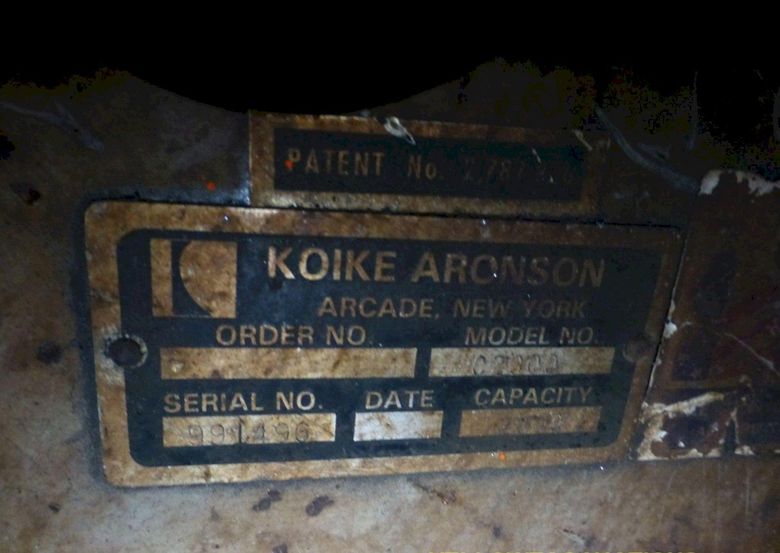 KOIKE ARONSON MODEL #C2000 UNIVERSAL WELDING POSITIONER: STOCK #73303