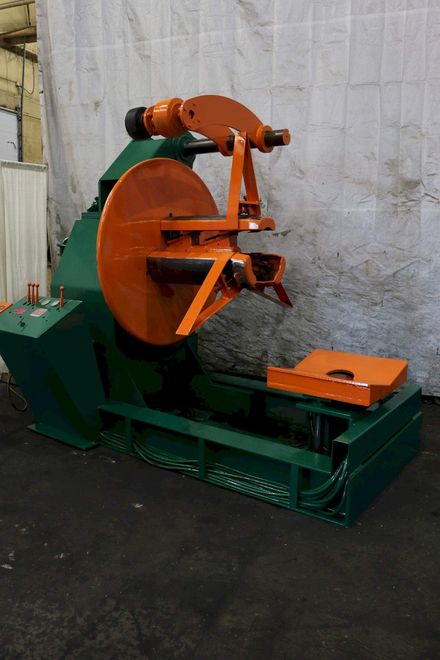 6000 LBS X 36" AMERICAN STEEL LINE COIL REEL WITH COIL CAR: STOCK #73181