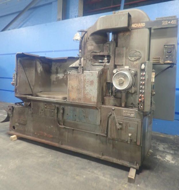42" BLANCHARD MODEL 22-42 ROTARY SURFACE GRINDER STOCK: #72561