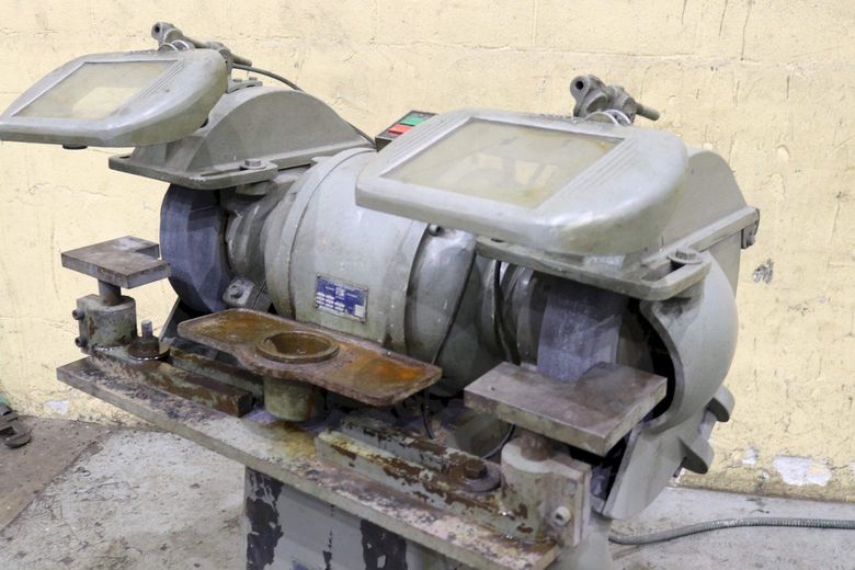 7-1/2 HP US ELECTRIC DOUBLE END GRINDER: STOCK #72583
