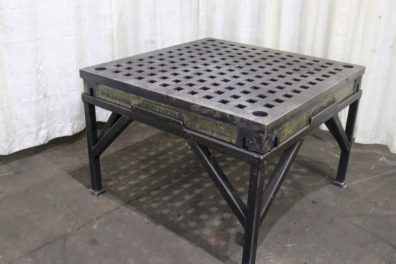48" X 48" WELD SALES ACORN WELDING TABLE: STOCK #72549