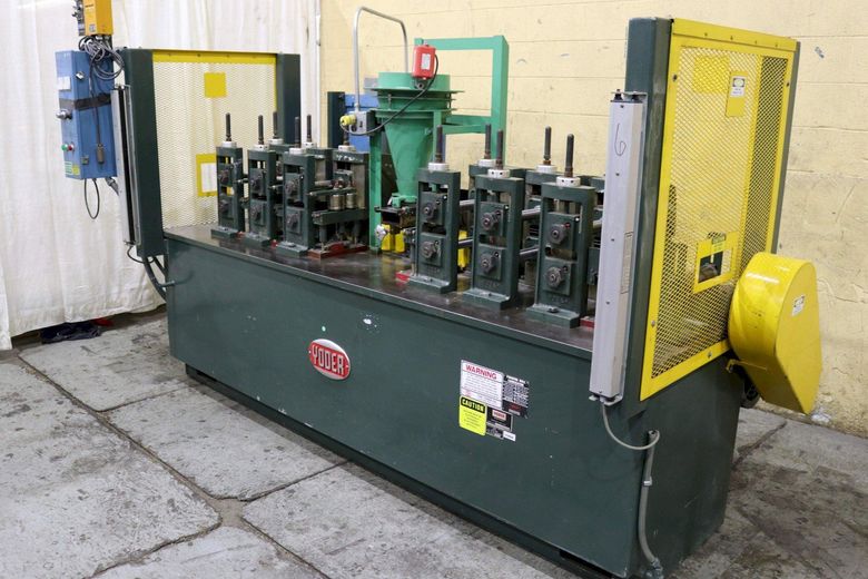 6 STAND X 1-1/2" YODER ROLLFORMER: STOCK #72534
