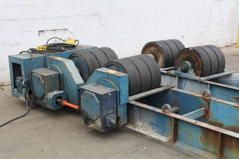 120 TON SET OF JOE FULLER TANK TURNING ROLL: STOCK #72277