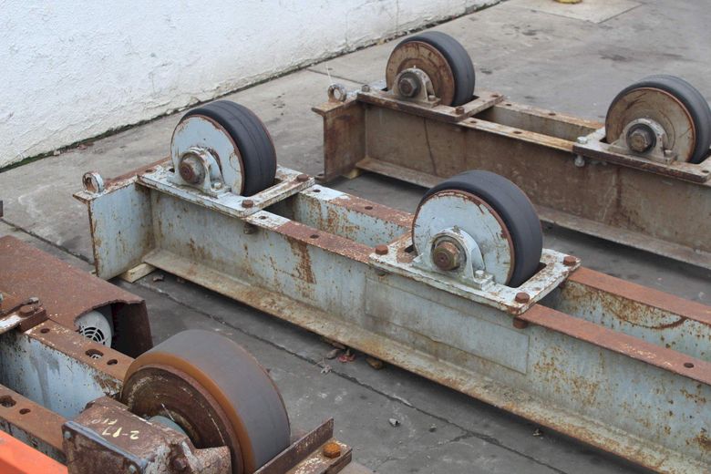 15 TON ARONSON TANK TURNING ROLLS: STOCK #72251